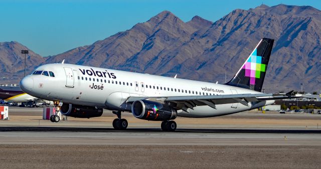 Airbus A320 (N511VL) - N511VL Volaris Airbus A320-233 s/n 5212 "José" - Las Vegas - McCarran International (LAS / KLAS)br /USA - Nevada,  January 11, 2019br /Photo: TDelCoro