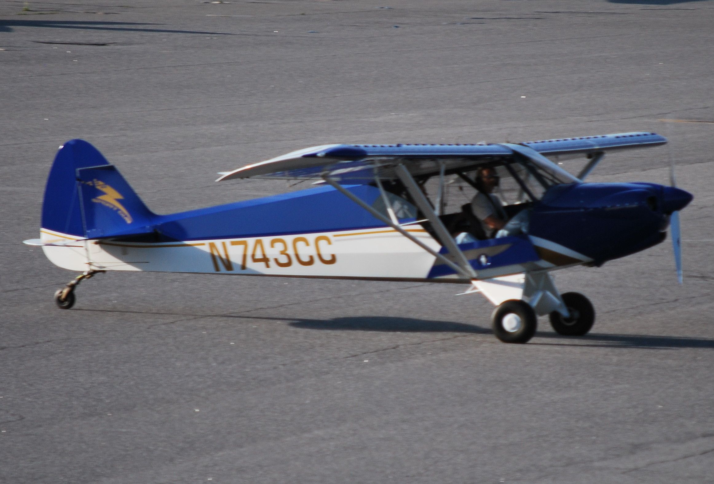 Piper L-18B Cub Special (N743CC) - 4/6/10