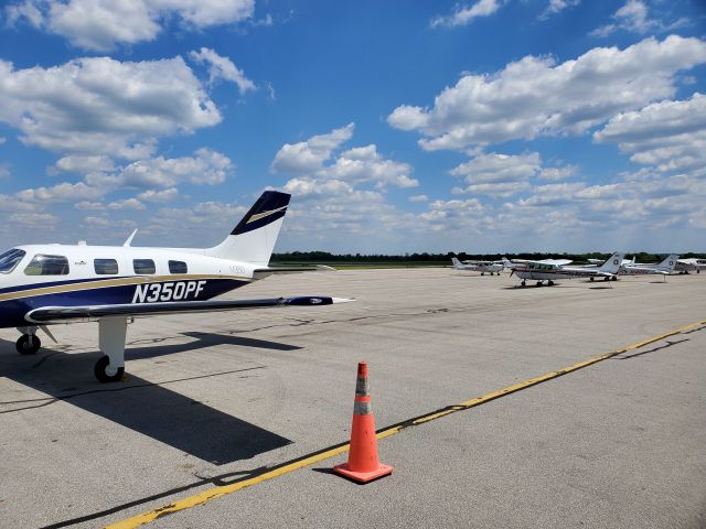 Piper Malibu Mirage (N350PF) - First visit to KOSU