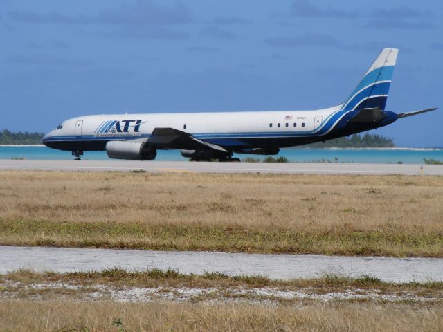 McDonnell Douglas DC-8-60 (N71CX) - Taxi to Rwy 10 via Echo, Wake Island Airfield