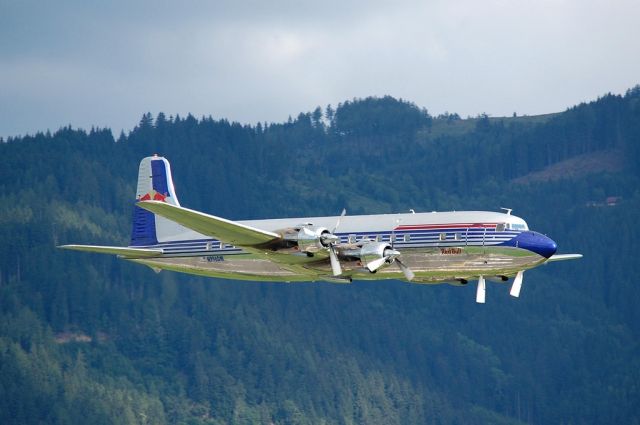 Douglas DC-6 (N996DM) - Airpower 2011  The biggest and best airshow of europe.