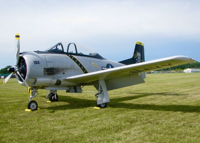 North American Trojan (N228JK) - At AirVenture 2016.