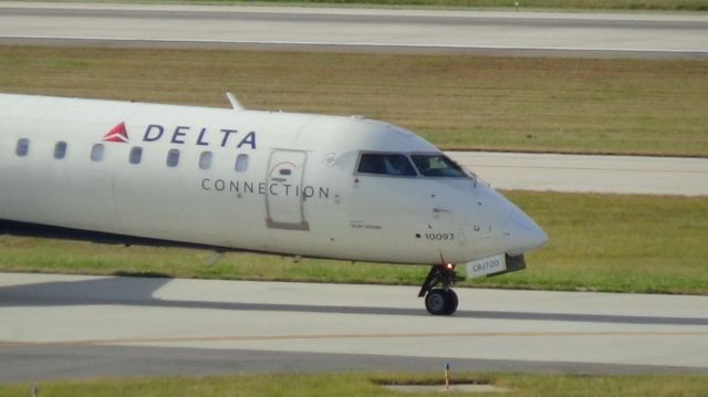 Canadair Regional Jet CRJ-700 (N378CA) - Delay (Go Jet) 6218 departing to New York LGA at 3:02 PM EST.   Taken November 29, 2015 with Song HDR-CX230.  