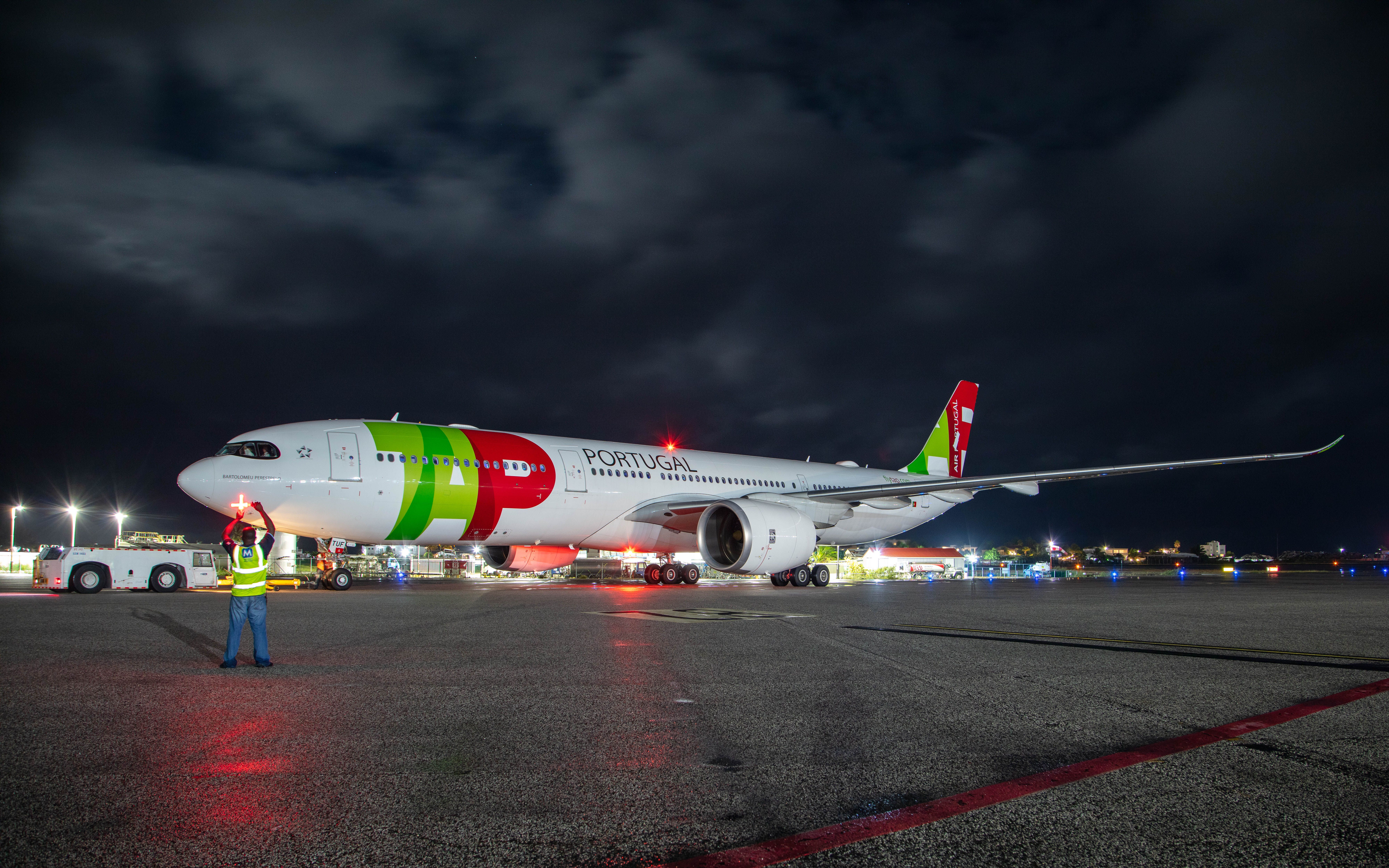 Airbus A330-900 (CS-TUF) - TAP First visit to St. Maarten.br /7/22-23/2021