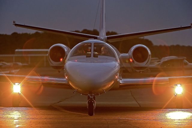 Cessna Citation V (N539VP) - Preparing for Departure Cape May County NJ