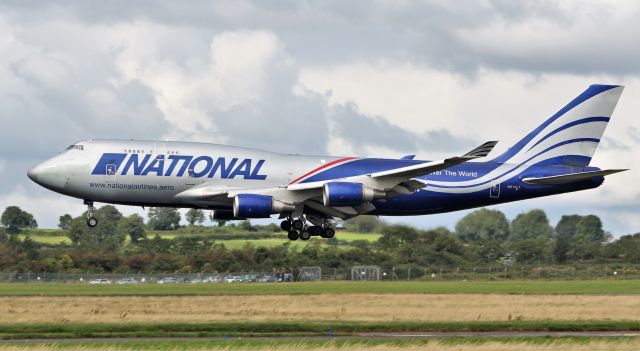 Boeing 747-400 (N919CA) - national b747-428bcf n919ca landing at shannon 25/8/19.