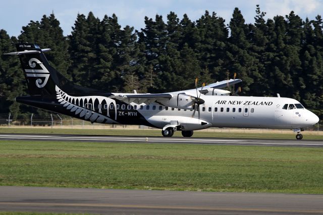 ATR ATR-72 (ZK-MVH) - on 31 March 2018