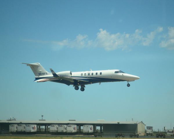 Learjet 40 (N616FX) - Wichita Falls Kickapoo Downtown Airport (KCWC)