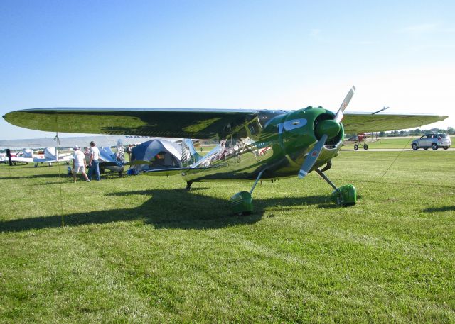 Cessna 190 (N9373A) - At AirVenture 2016.  Cessna 195