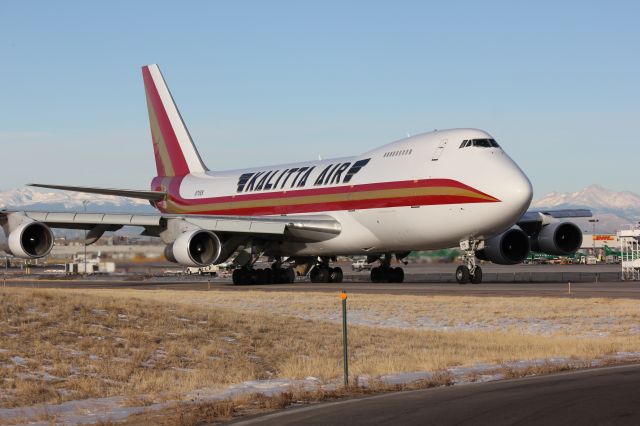 Boeing 747-200 (N715CK) - Unusual visitor to DIA...here to help UPS with the Christmas rush.