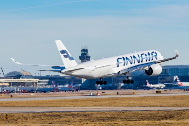 Airbus A350-900 (OH-LWH) - Finnair A350-900 landing at DFW on 12/27/22. Taken with a Canon R7 and Tamron 70-200 G2 lens.