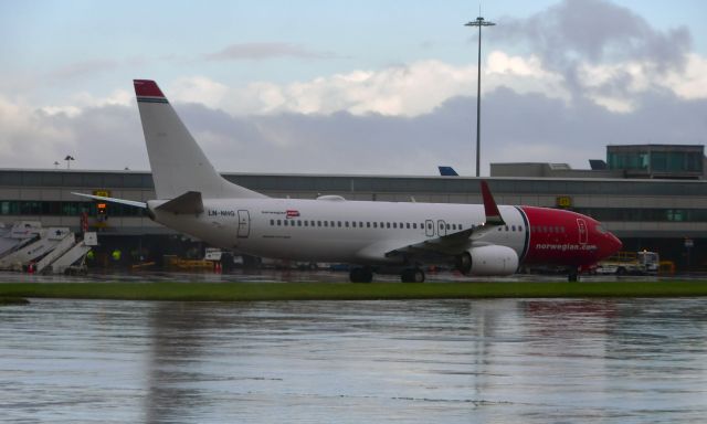 Boeing 737-800 (LN-NHG) - Norwegian Air Shuttle Boeing 737-8JP(WL) LN-NHG in Manchester