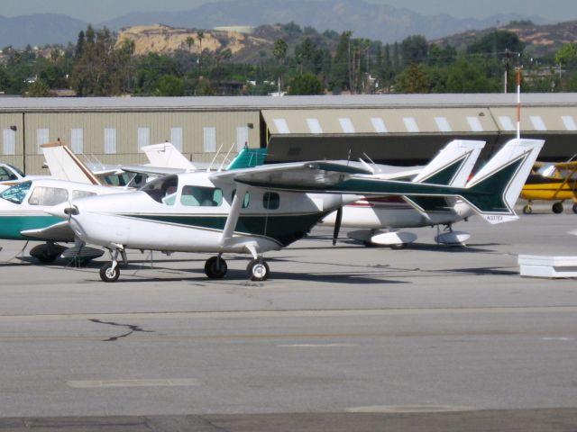 Cessna Super Skymaster (N337EX) - Parked at Fullerton