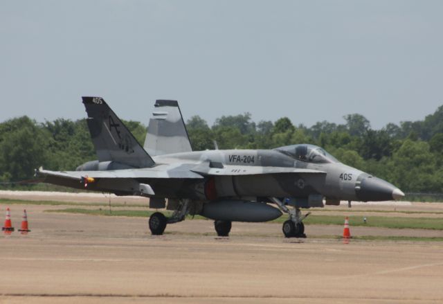 McDonnell Douglas FA-18 Hornet — - VFA-204 