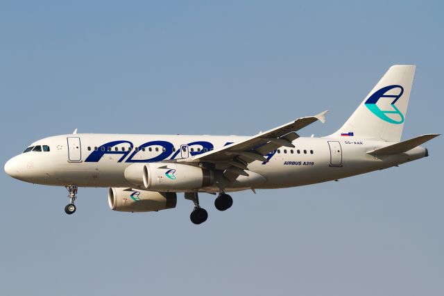 Airbus A319 (S5-AAR)