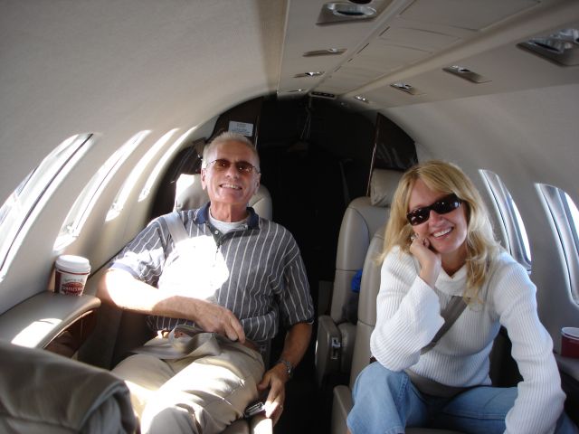 Cessna Citation CJ1 (N67CC) - Happy paxs(he likes them blond)