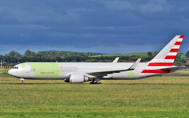 BOEING 767-300 (N395CM) - cargo aircraft management b767-323er(f) n395cm ex-n378an at shannon 27/8/17.