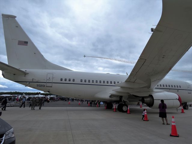 Boeing 737-700 (02-0201) - USAF C-40C (B737-7CP-BBJ) Manassas Air Show 2016