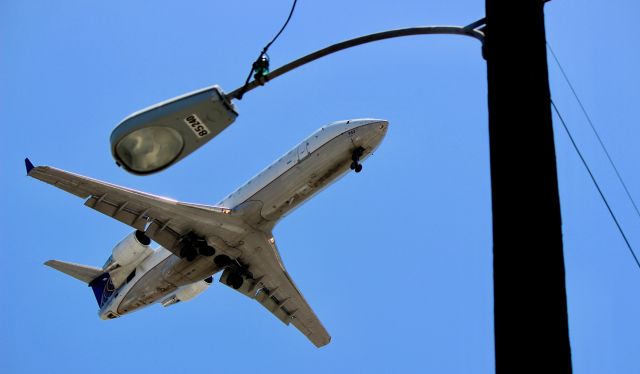 Canadair Regional Jet CRJ-200 — - Brother in law is the co-pilot of the CRJ200 landing in KSAN.