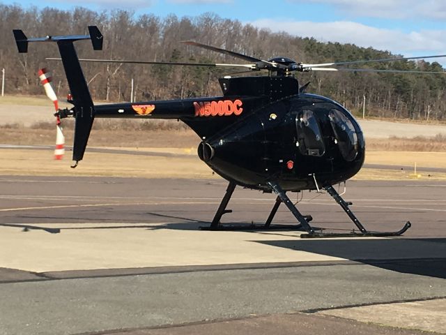 MD Helicopters MD 500 (N500DC) - Fuel stop