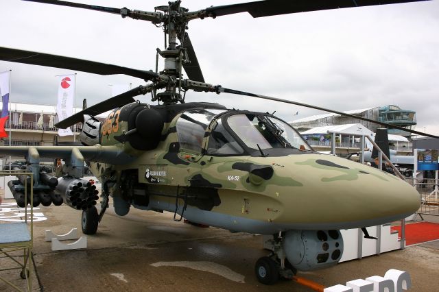 KAMOV Ka-52 Alligator (063) - Kamov Ka-52 Alligator, Paris-Le Bourget Air Show 2013