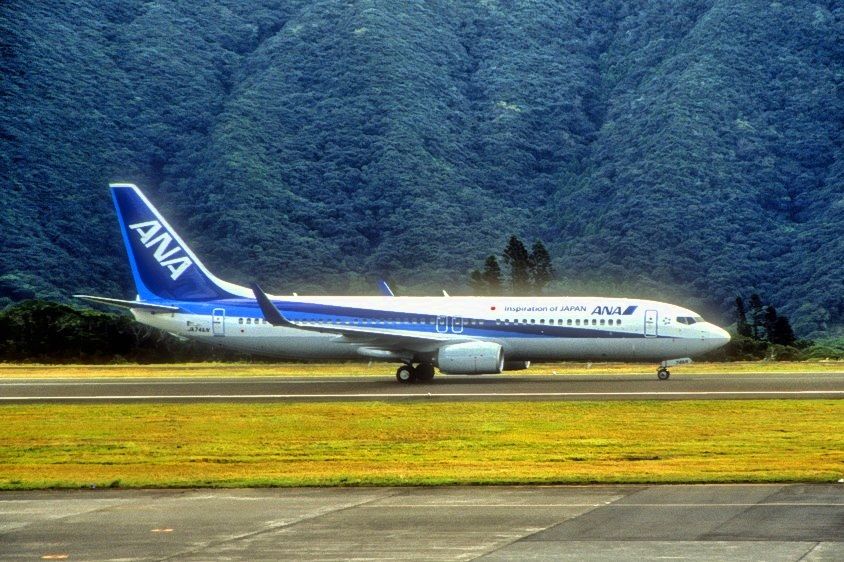 Boeing 737-800 (JA74AN) - ANA, the only Airline to use this airport: Morning with a A320, after with B737.