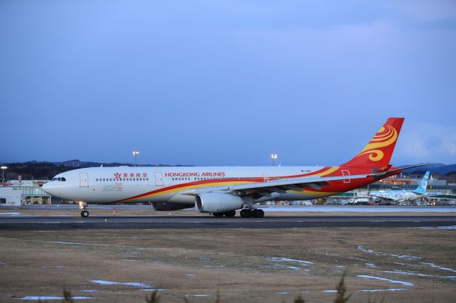 Airbus A330-300 (B-LHI) - January 13, 2024:HKG-HKD.