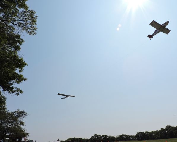 Piper PA-25 Pawnee (N6717Z) - This 1963 Piper Pawnee PA25-235 tow plane is taking up a glider, summer 2019.