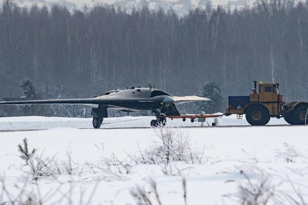 — — - Pilot model of UAV, military space forces of Russia