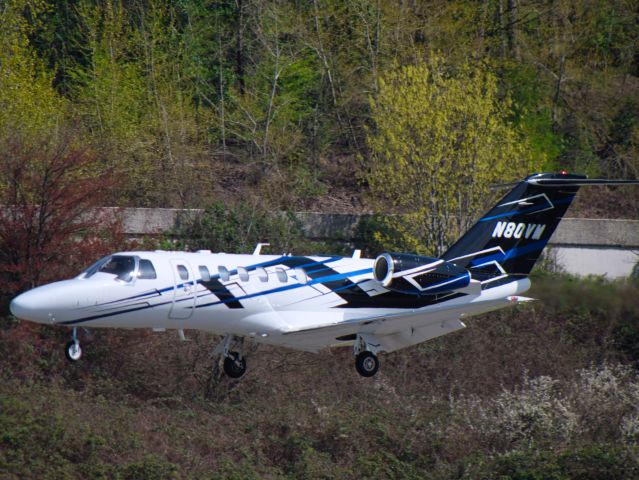 N80VM — - Coming in for a landing at Boeing Field, Seattle, WA.