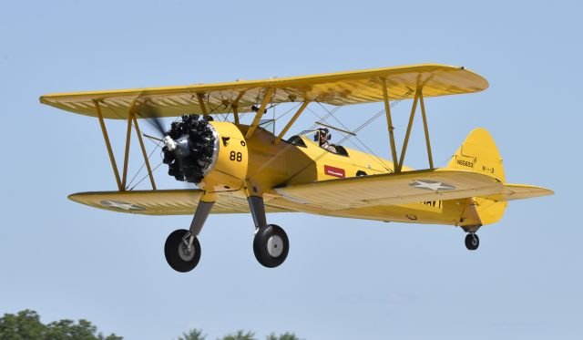 Boeing PT-17 Kaydet (N65693) - Airventure 2017