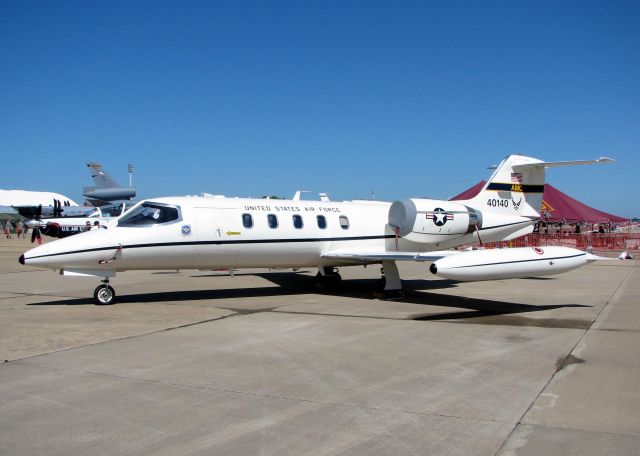 Learjet 35 (84-0140) - At Barksdale Air Force Base.