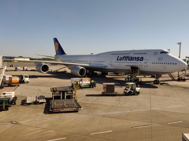 Boeing 747-200 (D-ABYS) - Desembarque em Ezeiza Argentina