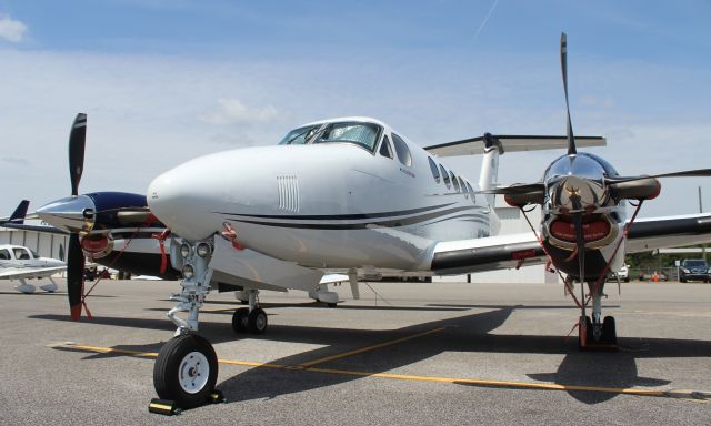 Beechcraft Super King Air 200 (N236LF) - Legacy Funeral Holdings Beechcraft B250 King Air on the ramp at H.L. Sonny Callahan Airport, Fairhope, AL - June 19, 2018.