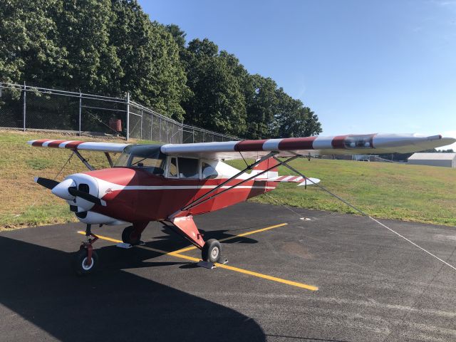 Piper PA-22 Tri-Pacer (N2549P) - Sitting on the ramp at Danielson.