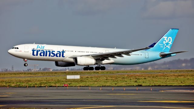 Airbus A330-300 (C-GKTS) - Take-off. Livery"30 years"