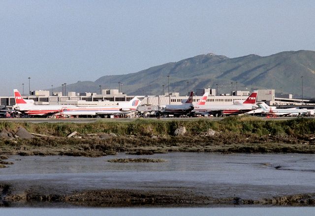 — — - KSFO - from Millbrae Airpark a loooooooooooooooooooong time ago!