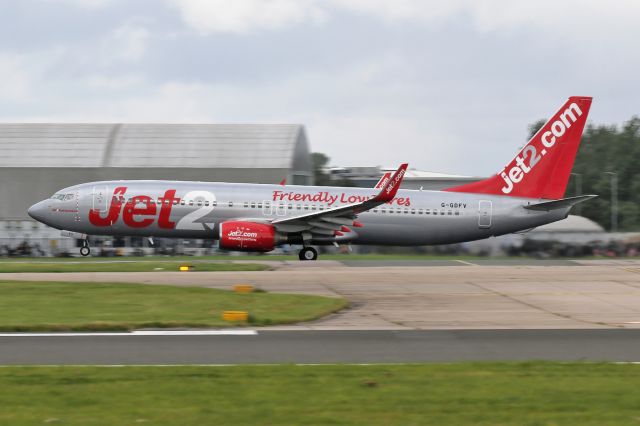 Boeing 737-800 (G-GDFV) - EXS937 departing to Paphos.