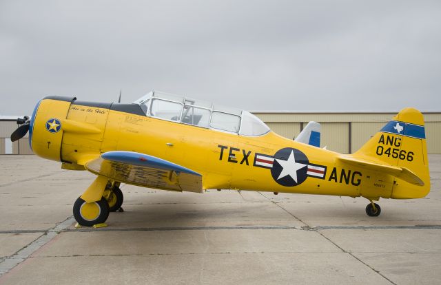 N566TX — - N566TX  North American SNJ-5  KGLS  20110420