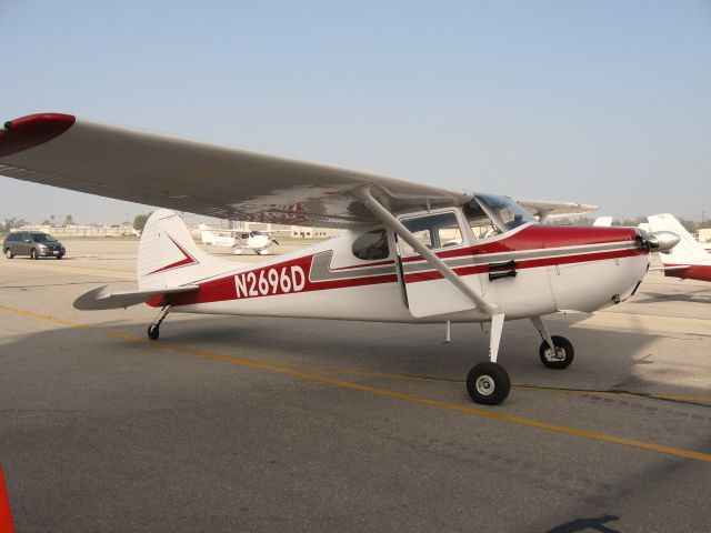 Cessna 170 (N2696D) - Parked at Fullerton