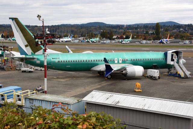 Boeing 737 MAX 8 (N4025T) - 11-03-22. First pic of this bird on the data-base.
