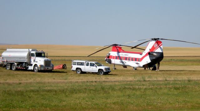 VERTOL 107 (N184CH) - Firefighter, Grangeville, Idaho, July 01, 2015.