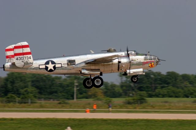 North American TB-25 Mitchell — - B-25 Panchito at EAA Air Venture 2014