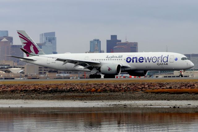 Airbus A350-900 (A7-ALZ) - 'Qatari 64' Charlie' arriving from Doha Hamad International Airport