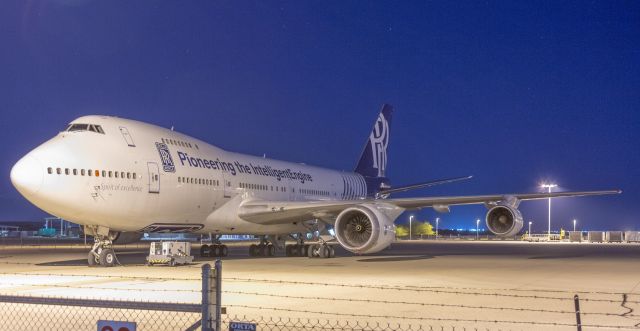 Boeing 747-200 (N787RR) - Spotted at KTUS on December 18, 2020