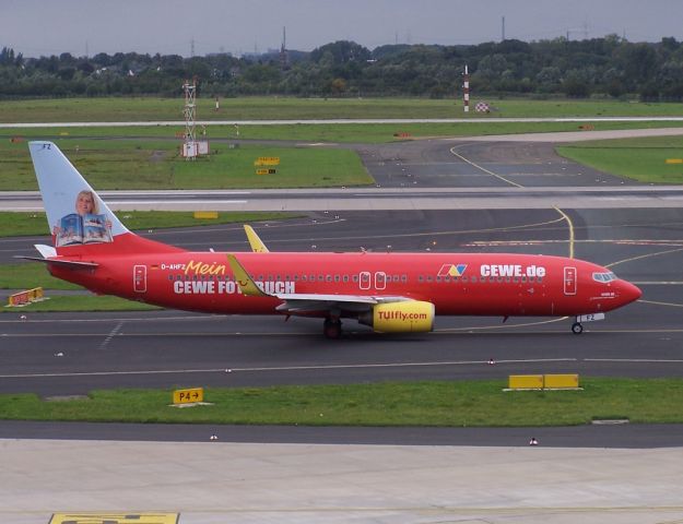 Boeing 737-800 (D-AHFZ) - Photo taken during August 2014 c/n 30883