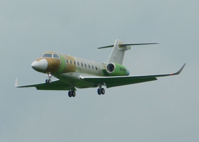 IAI Gulfstream G280 (N54GW) - Arriving in Belfast International from Tel Aviv on ferry flight to Dallas/Love.