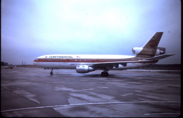 McDonnell Douglas DC-10 — - Took this photo I think back in 1985 with slide film.