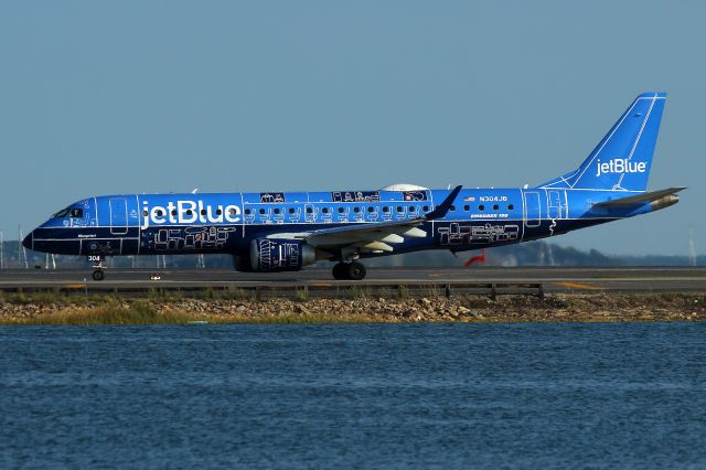 Embraer ERJ-190 (N304JB) - JBU 1059 to Philadelphia holding for 22R