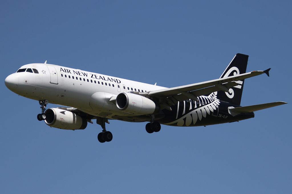 Airbus A320 (ZK-OJF) - on 31 January 2019